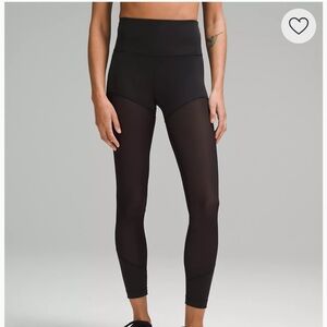 Lululemon Wunder Train Mesh High-Rise Tight 25"